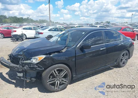 2017 Honda Accord Sport Se from USA, damaged, VIN 1HGCR2F18HA074045